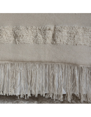 Pie de Cama - Artisan Puntas Telar +  Funda