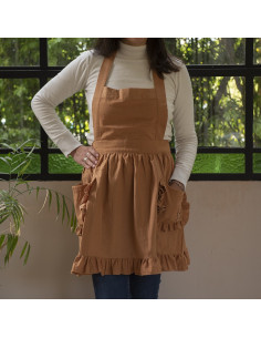 Delantal Volados + Bolsito