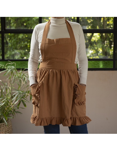 Delantal Volados + Bolsito