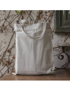 Set Artisan Crochet: Mantel + 6 Servilletas + Bolsita