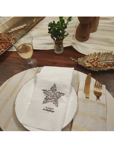 Plato de Sitio  - Happy Holidays