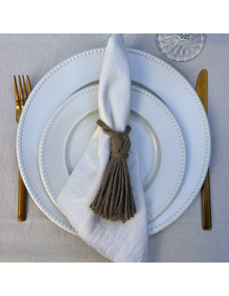 Servilleteros Yute x 4