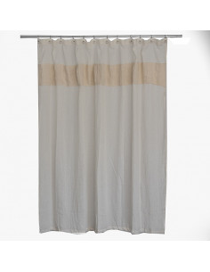 Cortina de Baño - Tejido Artisan Simple