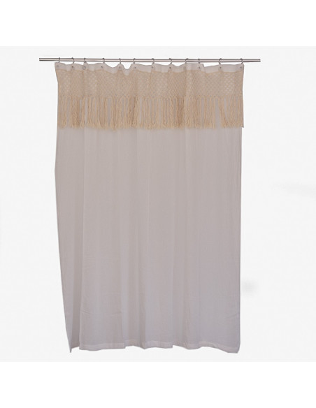 Cortina de Baño -  Cuadros Crochet