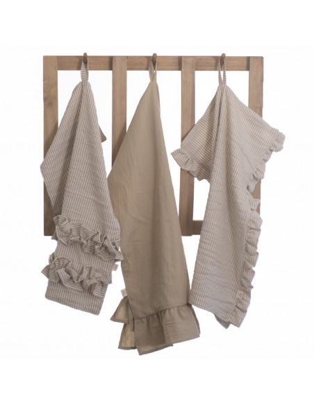 Combo  Paños de Cocina Fiore Gasa x 3