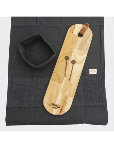 Set de Picada Delhi - Tusor/ Waffle + 2 Pinches