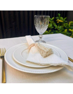 Servilleteros Borla Crochet x 4 2