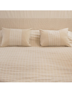 Acolchado TUSOR Liso Combinado