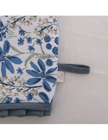 Set Manopla Vintage - Volados,  Repasador + Cuchara