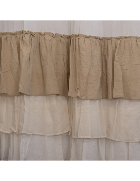 Cortina de Baño: Amma 3 Volados