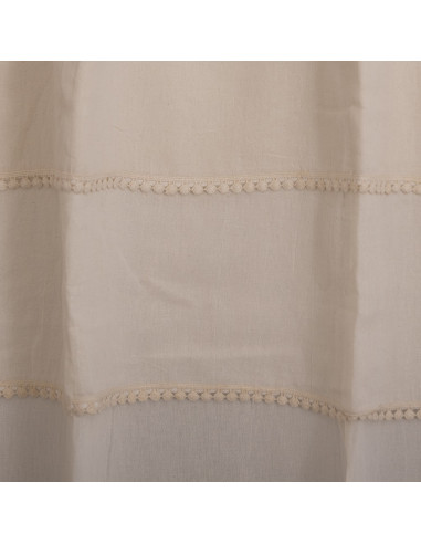 Cortina de Baño: Paz Guipiur Pompon mini