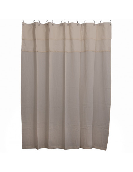 Cortina de Baño: Paz Guipiur Pompon mini