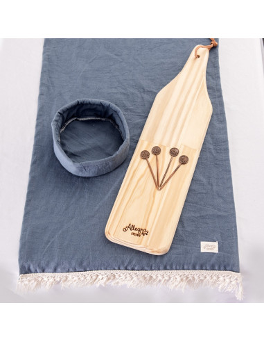 Set de Picada  Tusor Flecos Entredos + 2 Pinchos