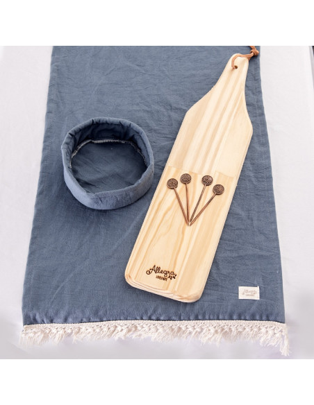 Set de Picada  Tusor Flecos Entredos + 2 Pinchos