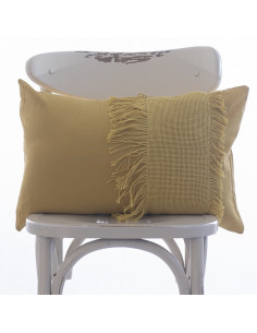 Combo Almohadon Aplique  Telar - 2 x 40 x 60