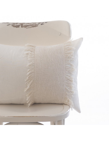 Combo Almohadon Aplique  Telar - 2 x 40 x 60