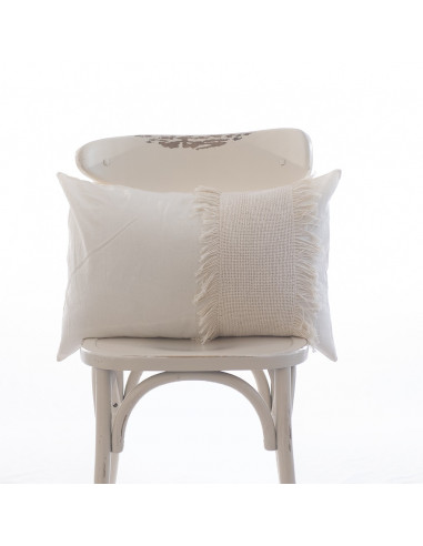 Combo Almohadon Aplique  Telar - 2 x 40 x 60