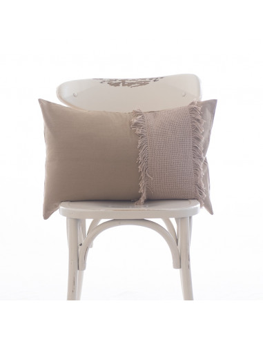 Combo Almohadon Aplique  Telar - 2 x 40 x 60