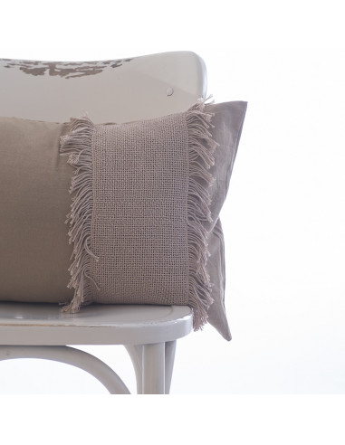 Combo Almohadon Aplique  Telar - 2 x 40 x 60