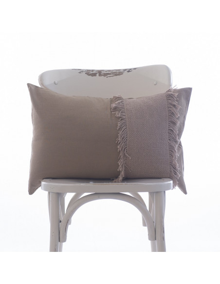 Combo Almohadon Aplique  Telar - 2 x 40 x 60