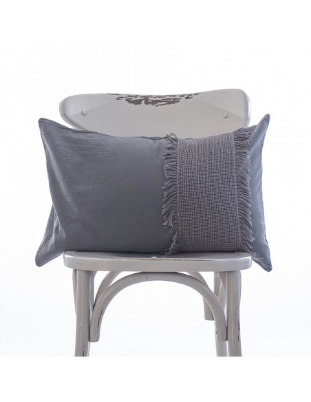 Combo Almohadon Aplique  Telar - 2 x 40 x 60