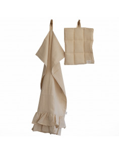 Set de Agarradera Matelasé + Paños Fiore 2