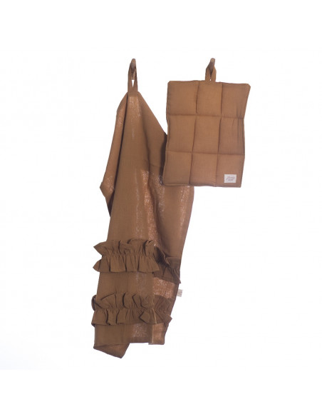 Set de Agarradera Matelasé + Paños Fiore