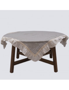 Centro de Mesa - Gasa, Volados y Puntillas - 1x1