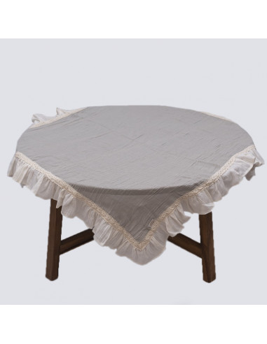 Centro de Mesa - Gasa, Volados y Puntillas - 1x1