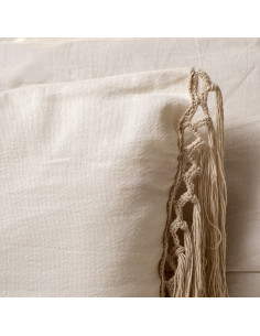 Combo de Almohadones - ETNA - flecos largos crochet laterales 2