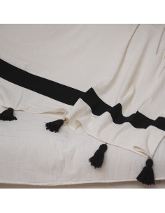 Manta Faja y Borlas 2