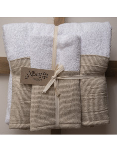 Set Toallon  + Toalla de Mano - Panama