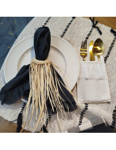 Servilletero - Jaukaanigas Flecos Largos y Anillo 2