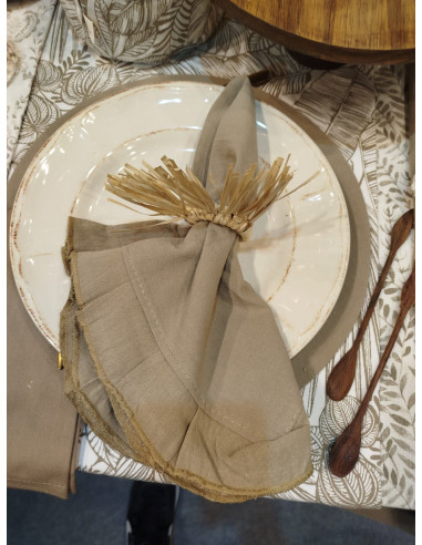 Servilletero - Jaukaanigas Flecos Cortos s y Anillo