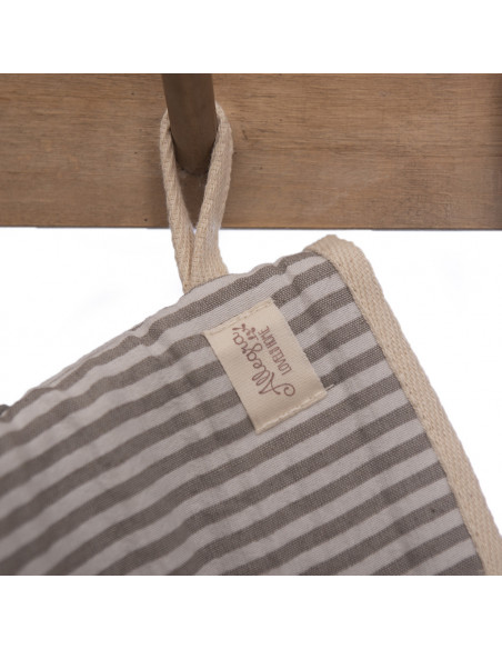 Set Manopla Medianas & Repasador - Mil Rayas