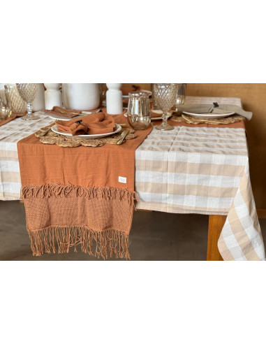 Mantel Cuadrille Con Volados