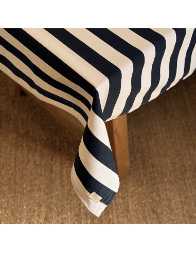 Mantel Rayas Blue