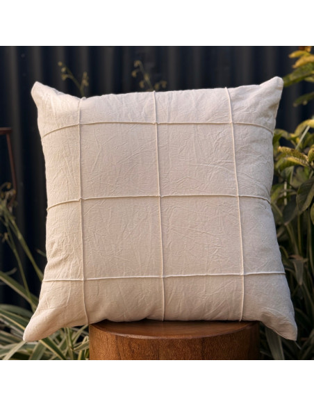 Combo Almohadones Alforza Cuadros