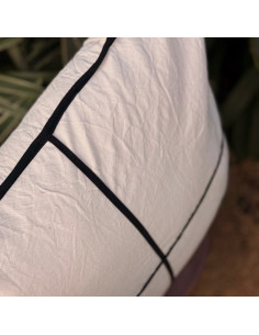 Combo Almohadones Bies Negro CRUZ y Contorno 2