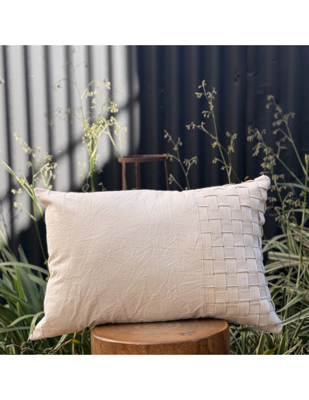 Combo de Almohadones - Candelaria  Lateral - Cinta Hilera