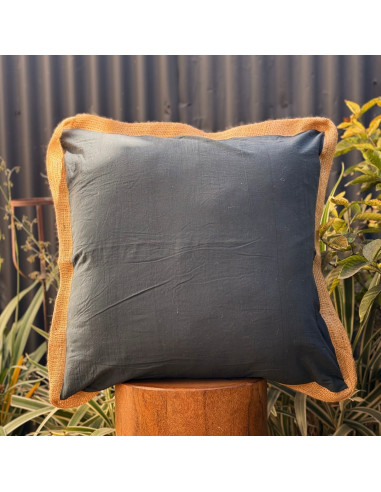 Combo Almohadones Tusor Contorno Arpillera