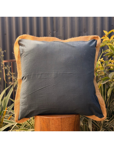 Combo Almohadones Tusor Contorno Arpillera