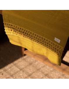 Camino de Mesa  Aplique  Crochet Cuadros 2