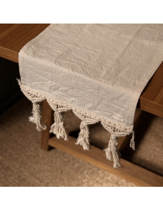 Camino de Mesa - Macramé Nudos