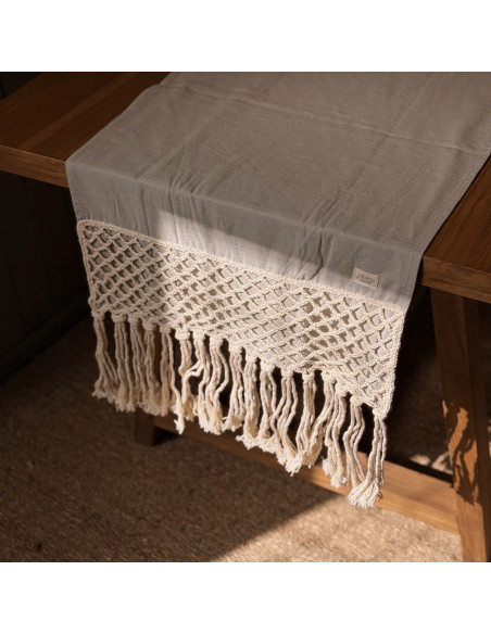 Camino de Mesa -   Rombos Crochet XL