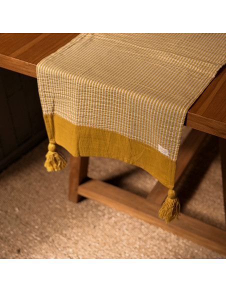 Camino de Mesa  - Taylor Tusor, Faja y Base mil Rayas