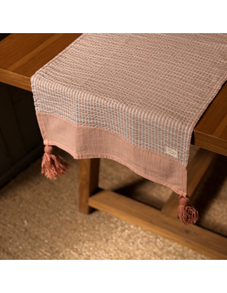 Camino de Mesa  - Taylor Tusor, Faja y Base mil Rayas