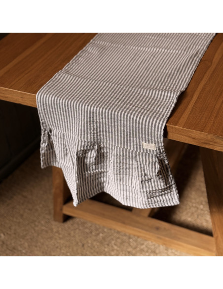 Caminos de Mesa -  Tusor Mil Rayas Volados