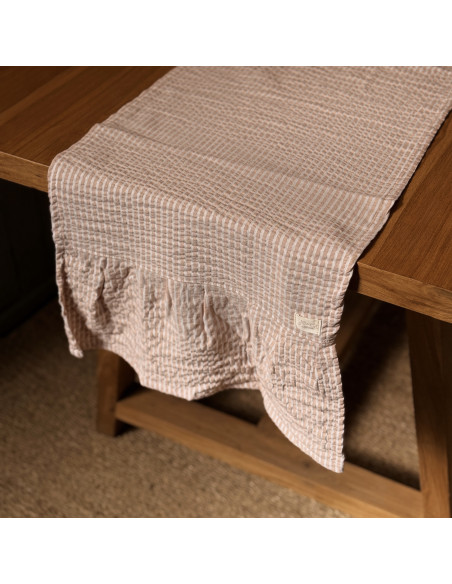 Caminos de Mesa -  Tusor Mil Rayas Volados