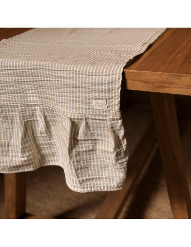 Caminos de Mesa -  Tusor Mil Rayas Volados